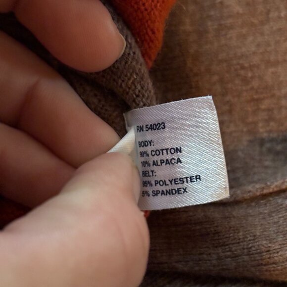 Gap Cardigan Womens Small Striped Alpaca Blend Academia Y2K Preppy 19054 - Picture 8 of 10